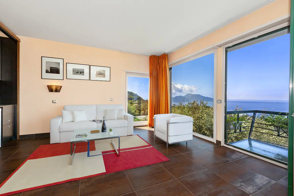 2026 Italy Retreat: Luxury Master Suite with Sea Views: DOUBLE OCCUPANCY ($4,875/PER PERSON )