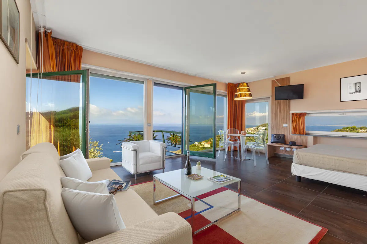 2026 Italy Retreat: Luxury Master Suite with Sea Views: DOUBLE OCCUPANCY ($4,875/PER PERSON )